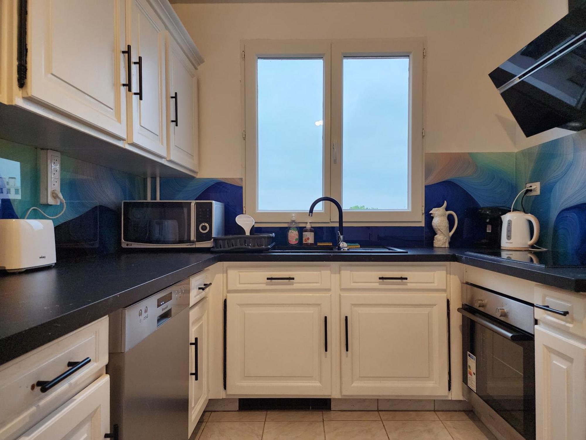 Grand Appartement 3 Chambres Disney - Paris - 82M2 Neuilly-sur-Marne Luaran gambar